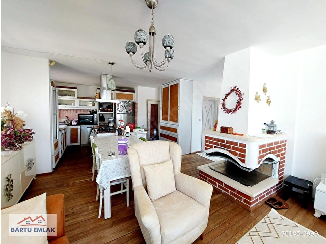 Bodrum Turgutreiste 5+2 deniz manzaralı satılık triplex - Görsel 12