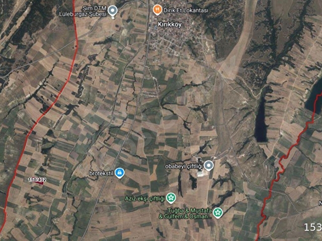 SATILIK LÜLEBURGAZ KIRIKKÖY 11.421 m² TEK TAPU - Görsel 6