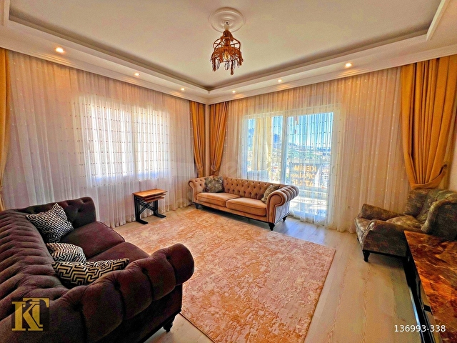 ALANYA ÇIPLAKLIDA SATILIK 4+1 SİTE İÇİ MANZARALI DUBLEKS DAİRE - Görsel 14
