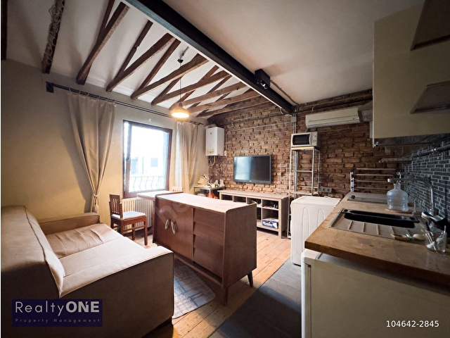 Beyoğlu Galatada 1+1 Kiralık Daire Tarihi Binada Eşyalı - Görsel 21