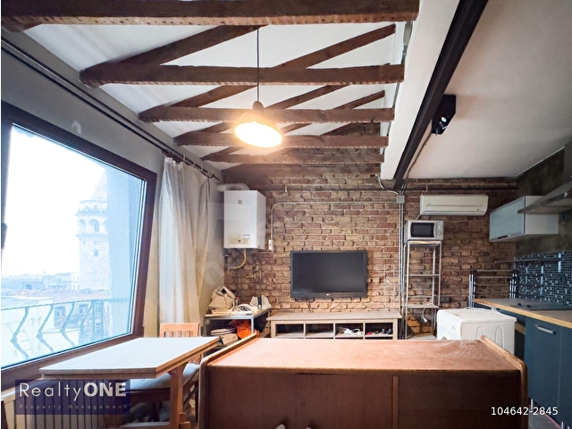 Beyoğlu Galatada 1+1 Kiralık Daire Tarihi Binada Eşyalı - Görsel 10