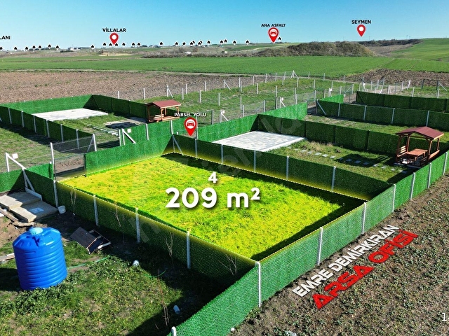 SİLİVRİ DEĞİRMENKÖYDE GÖLET MANZARALI 209 m² SATILIK TARLA - Görsel 9