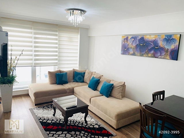 MERT EMLAKTAN Residencede 1+1,Mobilyalı,Balkonlu,Yeni Bina