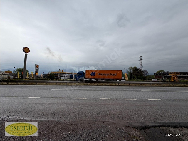 ESKİDJİde E5 YAN YOL CEPHELİ 6.261M2 ZEMİNİ HAZIR TESLİM KİRALIK ARSA - Görsel 15