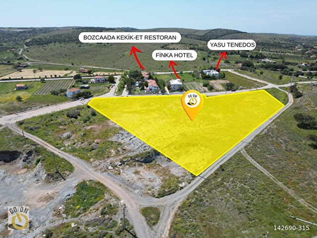 GO/ONDAN BOZCAADA ALAYBEY 789 M2 SATILIK HİSSE - Görsel 3