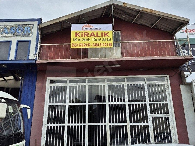 Aziziye Mahallesinde Yeni Sanayide Kiralık Dükkan