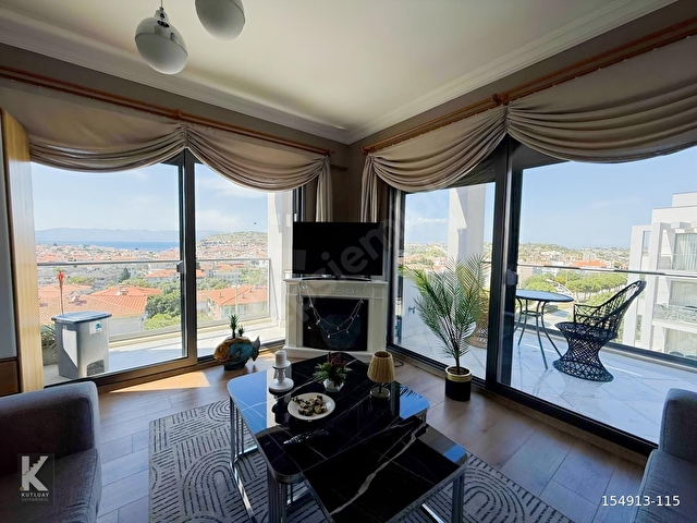 ÇEŞMEDE DENİZ MANZARALI DAİRE - Görsel 6