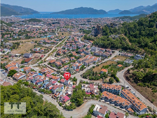 TT EMLAKTAN, MARMARİS CAMİAVLU’DA DOĞAYLA İÇ İÇE, TAMAMEN YENİLENMİŞ LÜKS TRİPLEKS VİLLA - Görsel 2