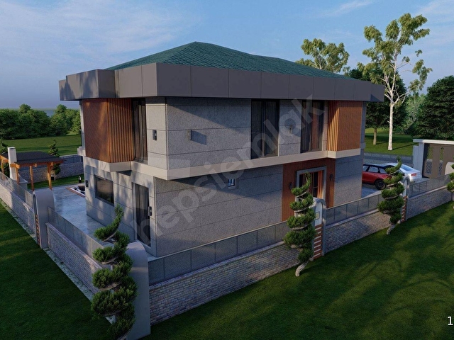 Büyükçekmece Celaliyede Ruhsatı Alınmış Villa İmarlı Arsa - Görsel 8