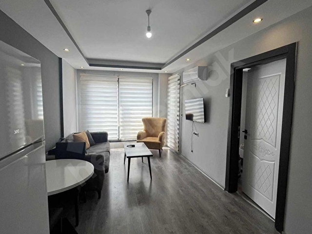 EKİNCİ GAYRİMENKUL`DEN FULL EŞYALI KİRALIK 1+1 AÇIK MUTFAK DAİRE - Görsel 7