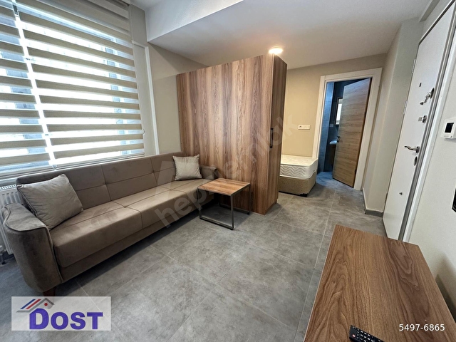 DOSTTAN EMEK METRO YAKINI SIFIR BİNADA FULL EŞYALI ULTRALÜX HERŞEY DAHİL 1+1 - Görsel 12