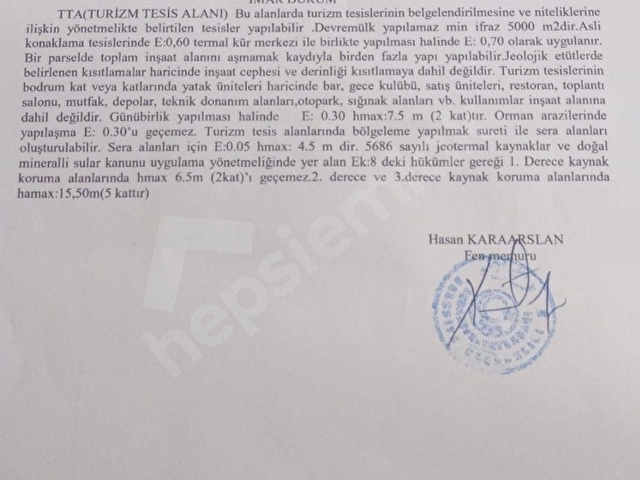 AFYON İHSANİYE OTELLER BÖLGESİNDE SATILIK ARSA - Görsel 2