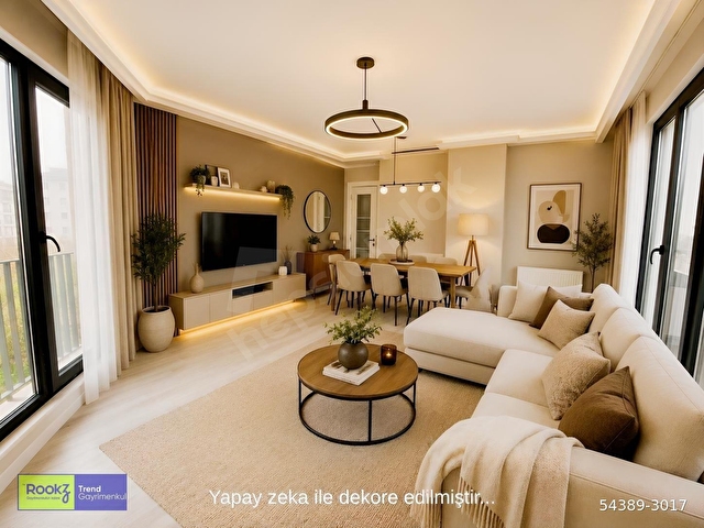 ÇEKMEKÖY ALEMDAĞDA ORMAN MANZARALI SATILIK 3+1 SIFIR DAİRE - Görsel 6