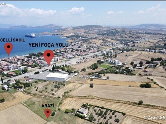Yeni Foça Sahile 450m Sahibinden Yatırımlık Fırsat Tarla
