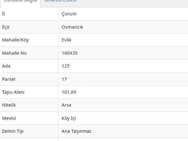 ÇORUM OSMANCIK EVLİK KÖYÜ 161M² İMARLI ARSAMIZ SATILIKTIR - Görsel 4