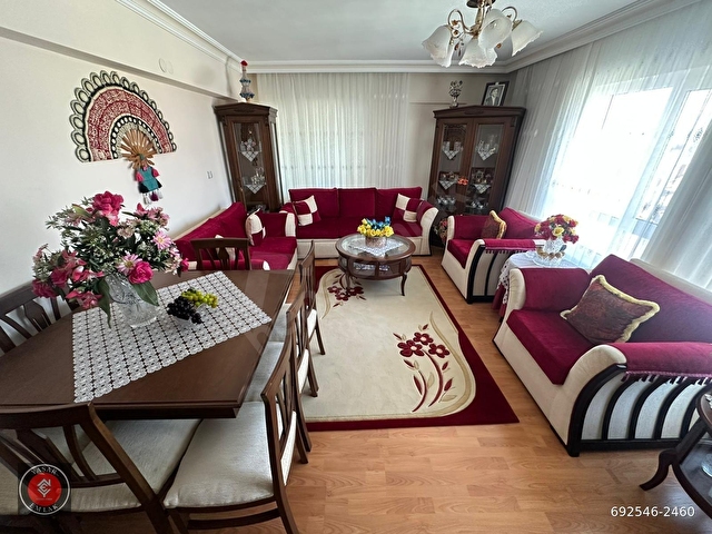 MUTLU MAH 3+1 2.KATTA YALITIMLI YAPILI 115 M2 SATILIK DAİRE