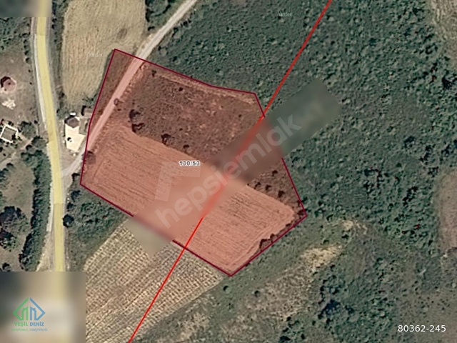 Yeşil Deniz Emlaktan Akköy Şehitlikte 8225m2 Değerli Arazi - Görsel 2