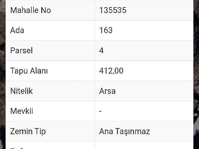 ANTALYA KONYAALTI GEYİKBAYIRI SİNAN DEĞİRMENİN DE VİLLARLARIN ARASINDA 412 M2 ARSA - Görsel 3