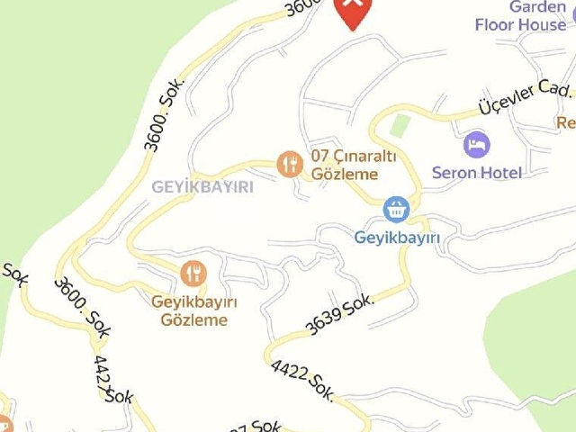 ANTALYA KONYAALTI GEYİKBAYIRI SİNAN DEĞİRMENİN DE VİLLARLARIN ARASINDA 412 M2 ARSA - Görsel 6