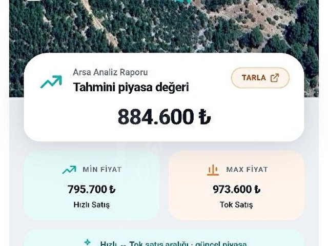 KUMLUCADA FIRSAT ARAZİ  2.5 DÖNÜM