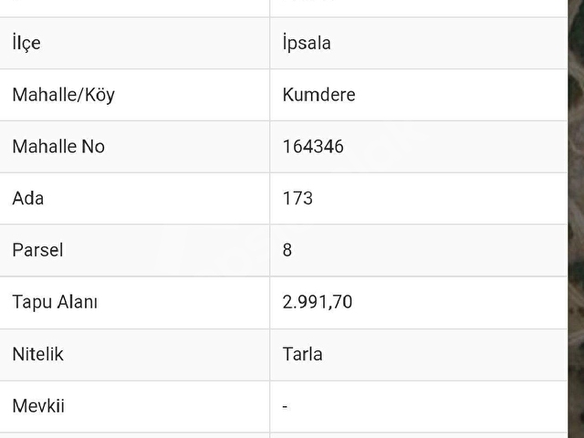 EDİRNE İPSALA KUMDERE KOYE 600 METRE MESAFE HİSSEMİZ SATILIKTIR - Görsel 5