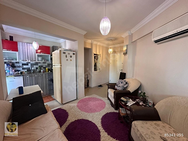 KONYAALTINDA HAVUZLU SİTEDE EŞYALI 1+1 KİRALIK DAİRE - Görsel 10