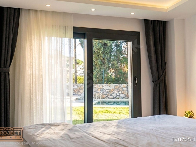 Bodrum Gümüşlükte 3+1 özel havuzlu Tek Müstakil Villa - Görsel 21