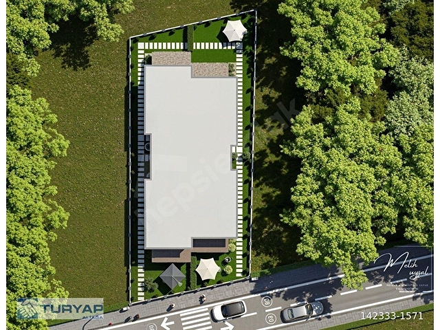 ŞAKRAN MERKEZDE TEMELDEN SATILIK BAHÇELİ 1+1 DAİRE - Görsel 7