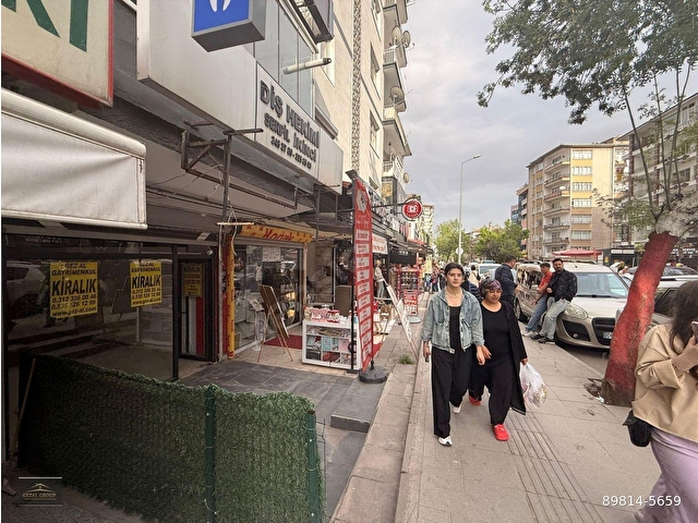 İVEDİK CADDESİ ÜSTÜ-SÜPER KONUM-PTT KARŞISI-60m2 SATILIK DÜKKAN - Görsel 6