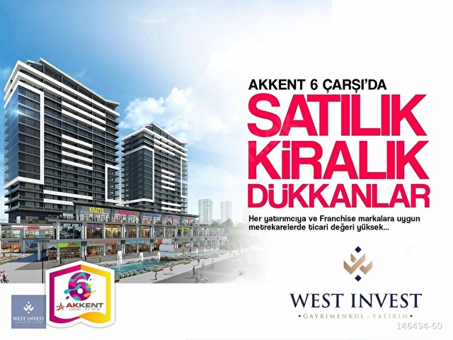 AKKENT TWİNS TRADE DE AVM İÇERİSİNDE EN PRESTİJLİ LOKASYONDA