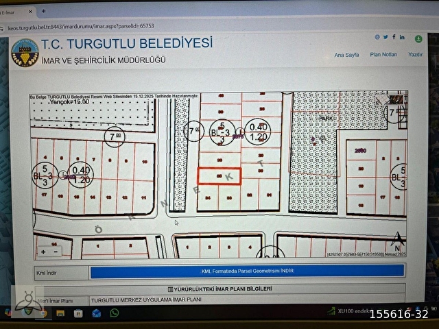 PAZARLIKLI, AVŞAR MAHDE 322 m2, ÜÇ KAT İMARLI, ÜÇ TARAFI BAHÇELİ, GENİŞ CADDE ÜZERİNDE SATILIK ARSA - Görsel 8
