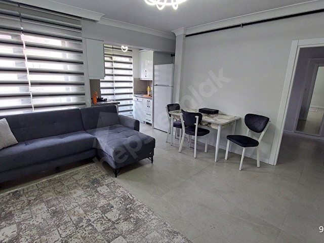 ATAMANDAN YENİ BİNADA ASANSÖRLÜ LÜKS EŞYALI 1+1 KİRALIK DAİRE