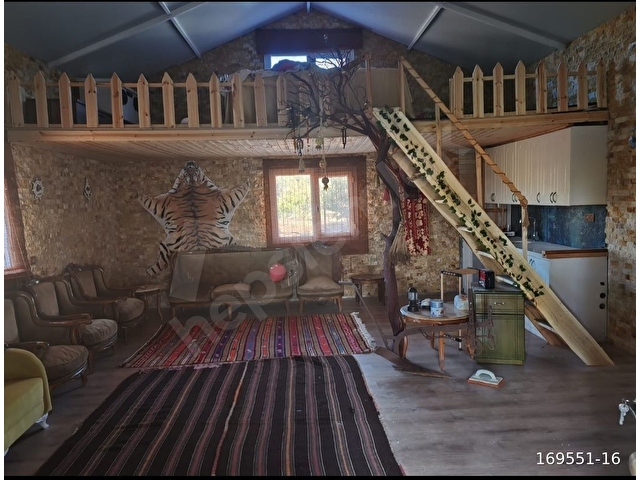 FETHİYE SEYDİKEMERDE DOĞA İLE İÇ İÇE EVİ OLAN TARLA - Görsel 10