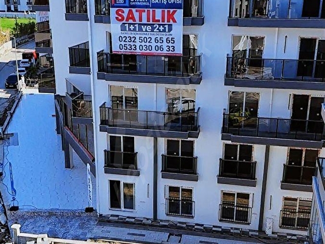 Seyrek Merkez de Sıfır 1+1 Ara Kat Satılık Daireler - Görsel 5