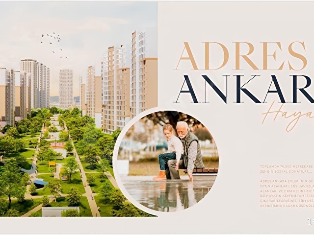ADRES ANKARA EVLERİ A BLOK 10.KAT 3+1 ANTARES AVM CEPHELİ - Görsel 11