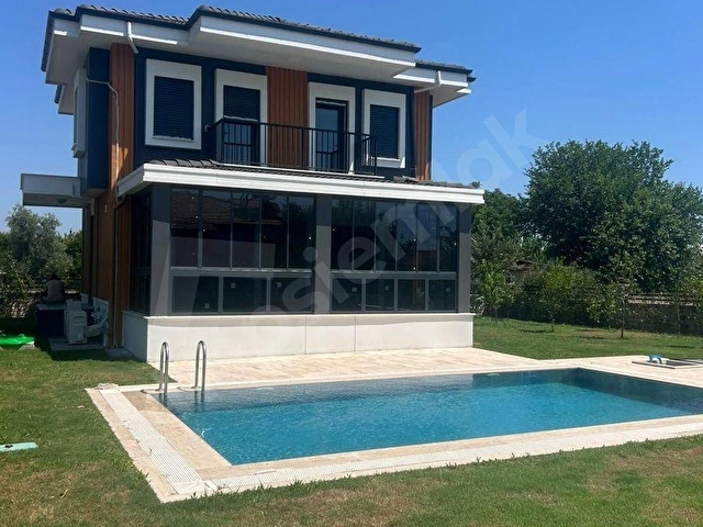 Muğla Köyceğiz Toparlarda Müstakil 3+1Havuzlu Villa - Görsel 17