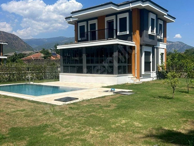 Muğla Köyceğiz Toparlarda Müstakil 3+1Havuzlu Villa - Görsel 20