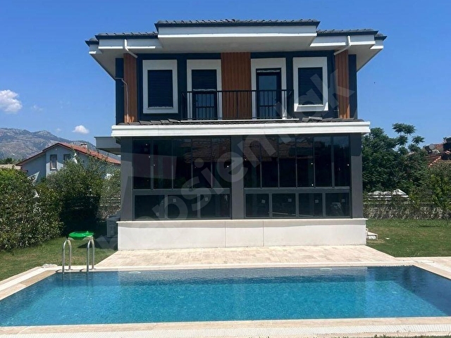 Muğla Köyceğiz Toparlarda Müstakil 3+1Havuzlu Villa - Görsel 22