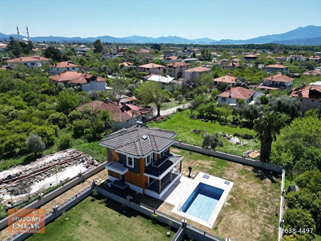 Muğla Köyceğiz Toparlarda Müstakil 3+1Havuzlu Villa - Görsel 11