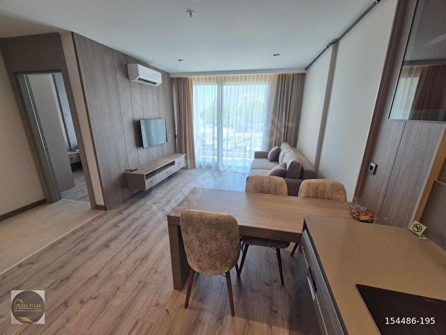 HURMA LOFT PRIVE Kiralık 1+1 Eşyalı, havuz, katta, yerden ısıtma - Görsel 11