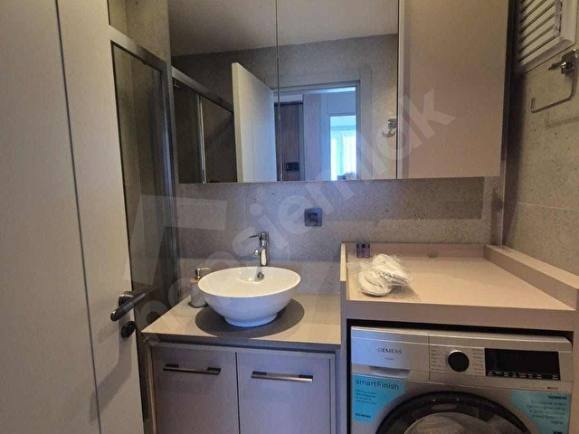 HURMA LOFT PRIVE Kiralık 1+1 Eşyalı, havuz, katta, yerden ısıtma - Görsel 12