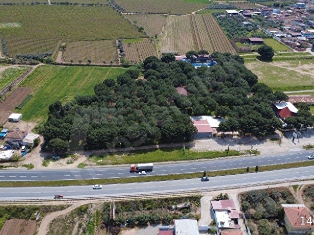 SALİHLİ MERSİNDERE MAHALLESİNDE İZMİR ANKARA YOLU CEPHELİ SATILIK ARSA