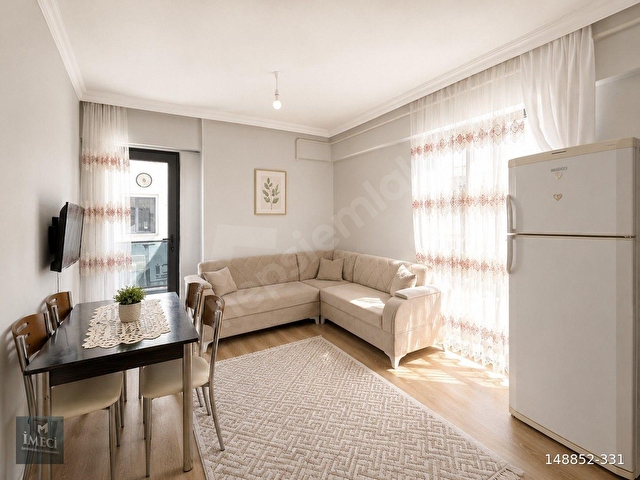 Cumhuriyet Mahallesinde Eşyalı Kiralık 1+1 Daire | Yeni Bina - Görsel 11