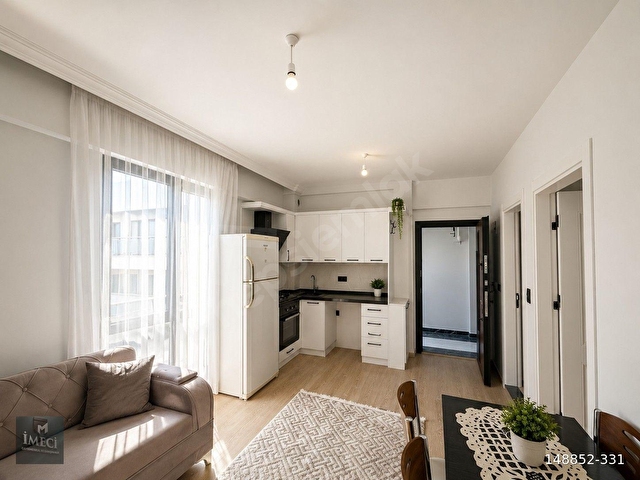 Cumhuriyet Mahallesinde Eşyalı Kiralık 1+1 Daire | Yeni Bina - Görsel 10