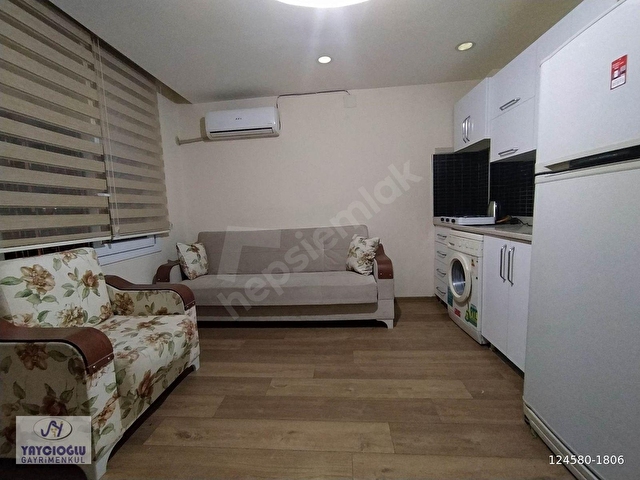 BARAJYOLU SEYHAN DEVLET HASTANE KARŞISI EŞYALI GİRİŞ KAT 1+1 - Görsel 22