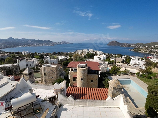 BODRUM YALIKAVAK BILIMYALI SITESINDE MARINA MANZARALI TRIPLEKS - Görsel 2