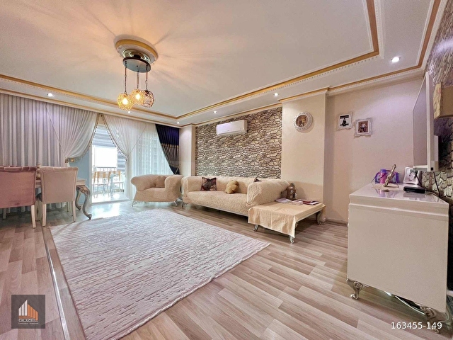 ALANYA CİKCİLLİDE SATILIK 3+1 AYRI MUTFAK DENİZ MANZARALI DAİRE - Görsel 18