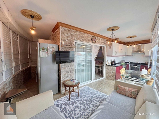 ALANYA CİKCİLLİDE SATILIK 3+1 AYRI MUTFAK DENİZ MANZARALI DAİRE - Görsel 16