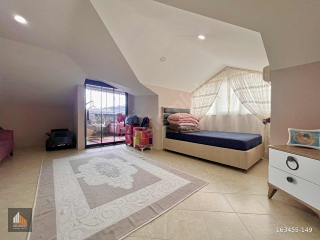 ALANYA CİKCİLLİDE SATILIK 3+1 AYRI MUTFAK DENİZ MANZARALI DAİRE - Görsel 13