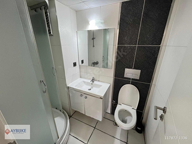Havuzlu Sitede 1+1 Lüks Kiralık Apart - Görsel 9